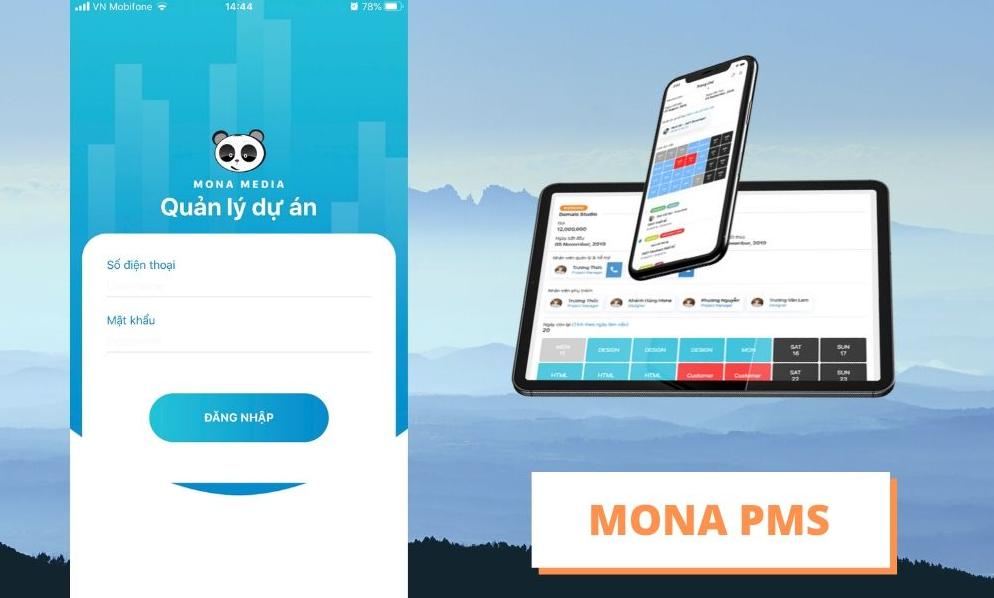 Phần mềm quản lý khách hàng Mona Media
