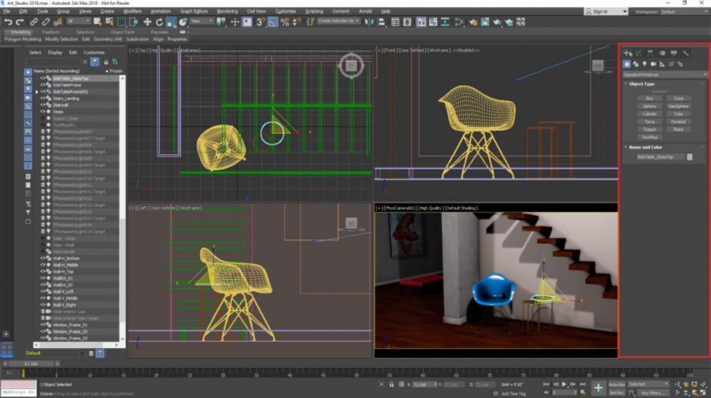 Autodesk 3Ds Max: Phân mềm thiết kế đồ họa 3D chi tiết 