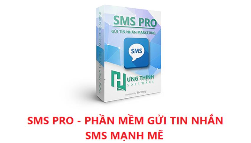 Phần mềm gửi tin nhắn sms hàng loạt SMS PRO
