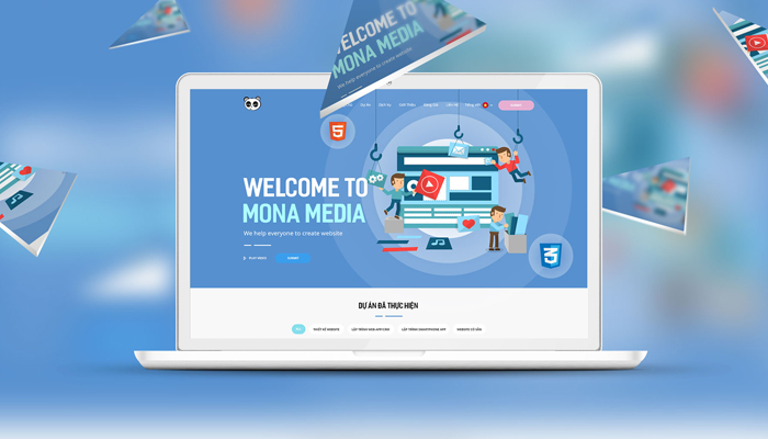 Công ty thiết kế app bán hàng theo yêu cầu - Mona Media