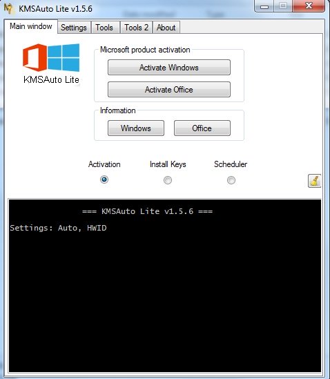 hướng dẫn active windows bằng KMSAuto Net