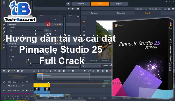 Tải Pinnacle Studio 25 Full Crack