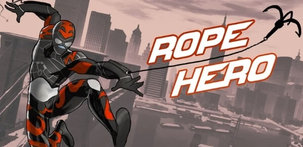 giới thiệu game rope hero mod apk