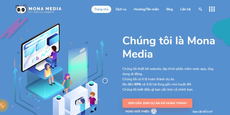 Mona Media - Công ty thiết kế website đặt hàng Trung Quốc chuyên nghiệp nhất hiện nay