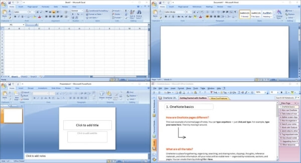 tính năng trong ms office 2007 active pro
