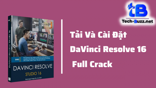 tải và cài đặt DaVinci Resolve Studio 16 full crack