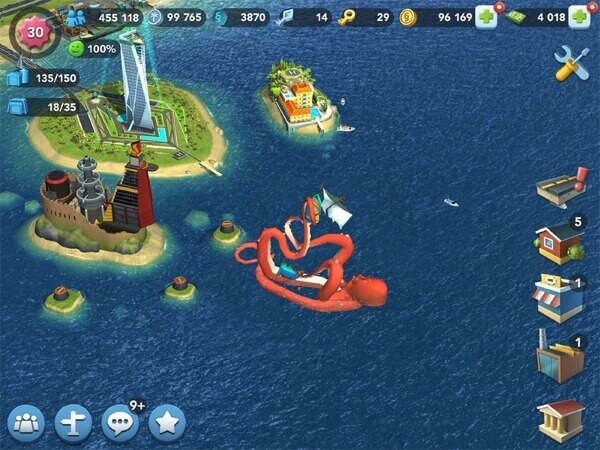 monster trouble simcity buildit mobile
