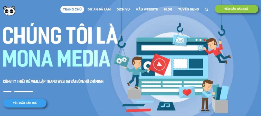 Công ty SEO Website, thiết kế web uy tín hàng đầu Việt Nam - Mona Media