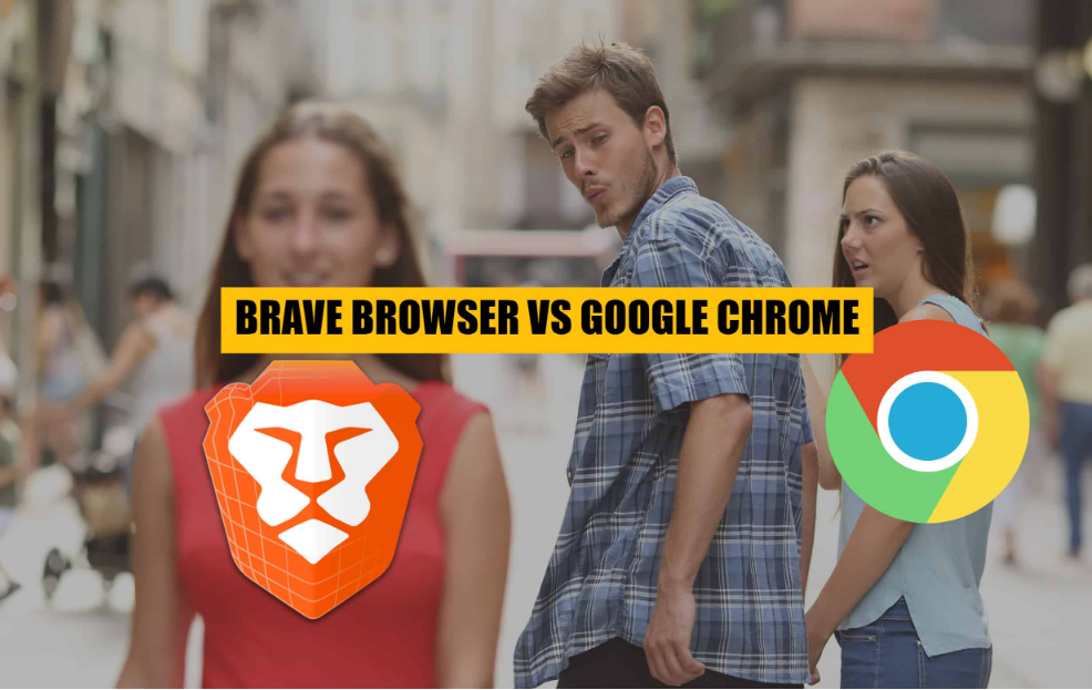 Brave với Chrome