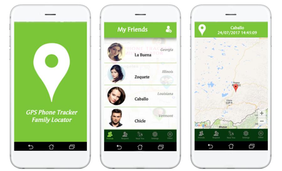 Phần mềm theo dỗi điện thoại android GPS Phone Tracker