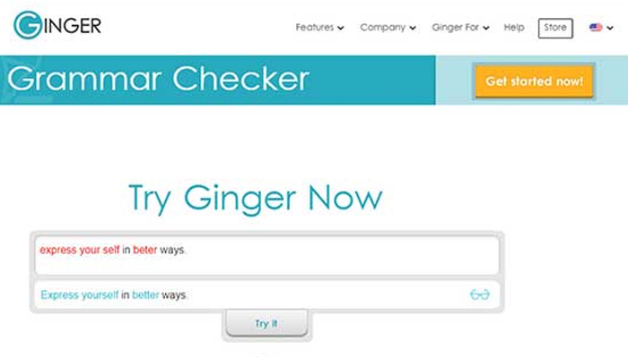 Ginger - Phần mềm check ngữ pháp tiếng Anh