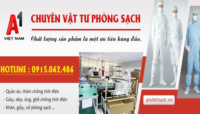 Công ty cung cấp đồ dùng phòng sạch - A1 Việt Nam
