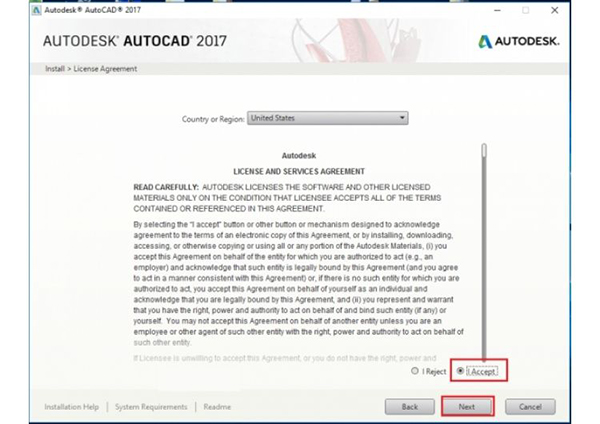 hướng dẫn cài autodesk autocad 2017