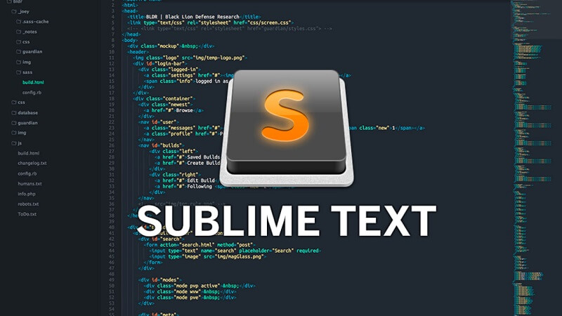 sublime text là gì