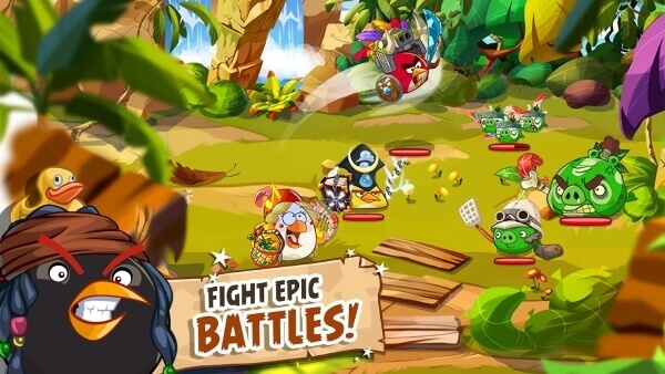 thử thách trong angry birds epic mod
