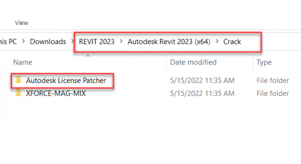 Cài đặt xong, chưa click vào "Start" mà quay lại thư mục crack, vào thư mục "Autodesk License Patcher"