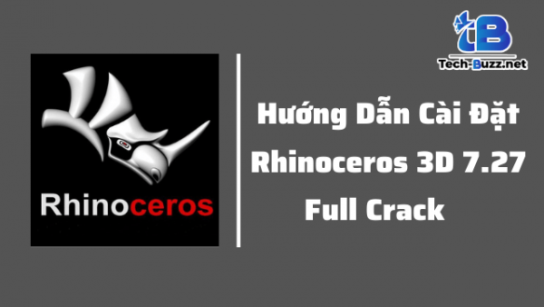 tải Rhinoceros 3D 7.27 full crack