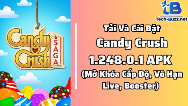 tải candy crush saga 1.248.0.1 MOD