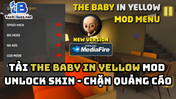 tải the baby in yellow mod apk