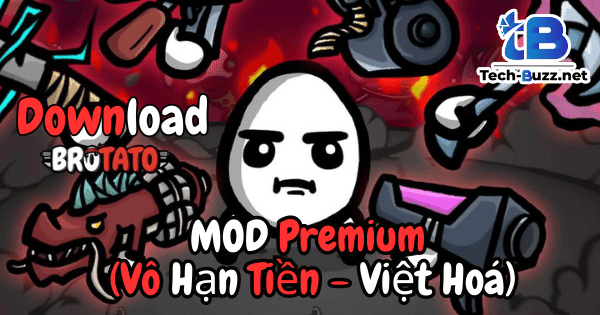 Tải Brotato 1.3.78 APK + MOD Premium (Vô Hạn Tiền - Việt Hoá)