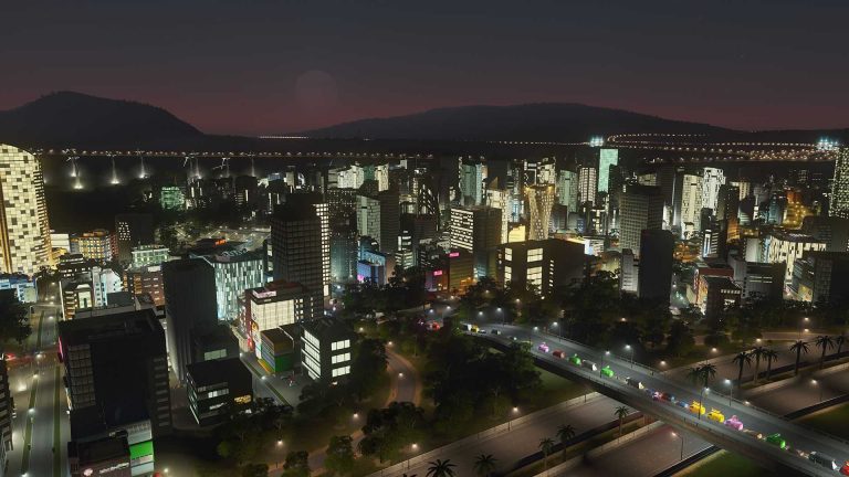 Trong game thành phố sẽ có sự thay đổi theo từng giờ, nó ảnh hưởng trực tiếp tới thời gian biểu của cư dân trong Cities: Skylines.