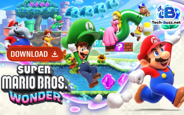Tải Super Mario Bros. Wonder + Switch NSP/XCI + Yuzu Fix MOD