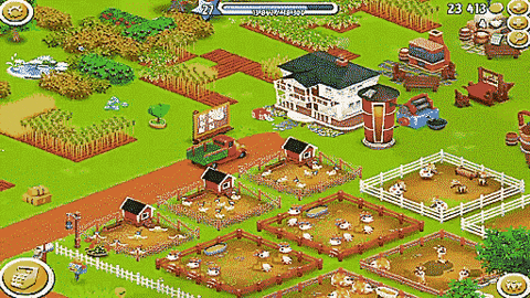 Xây dựng trang trại trong game