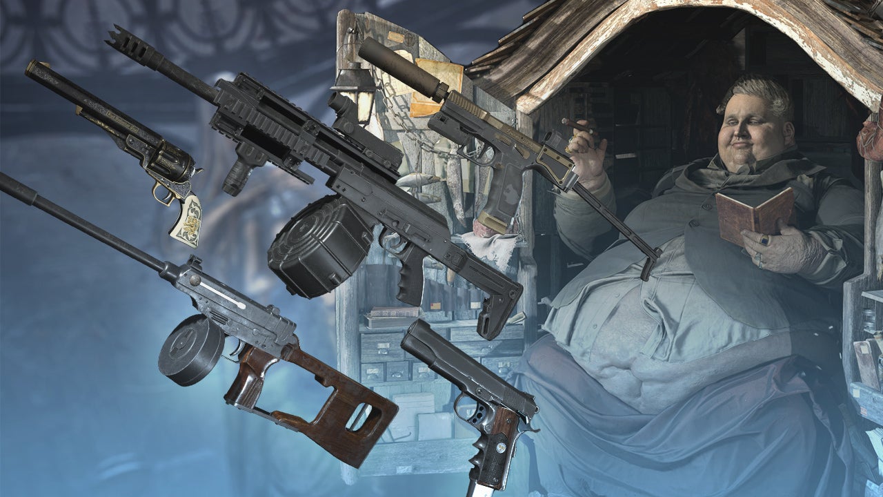 Resident Evil Village cho phép người chơi sử dụng nhiều loại vũ khí và vật dụng hỗ trợ khác nhau