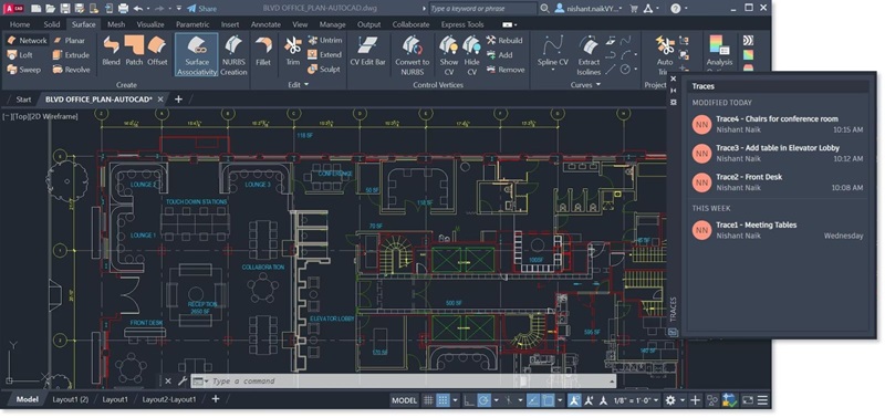 kết quả sau khi đã crack phần mềm AutoCAD 2024