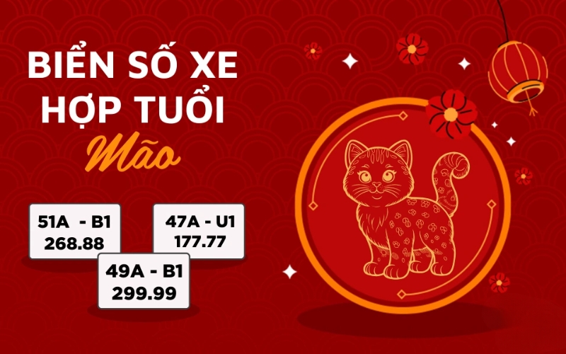 biển số xe hợp tuổi mão