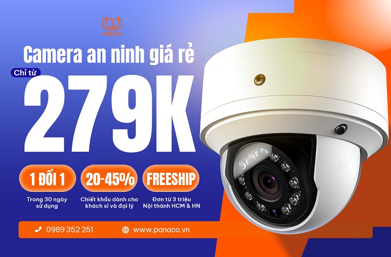 PANACO - Công ty cung cấp và lắp đặt camera an ninh chính hãng