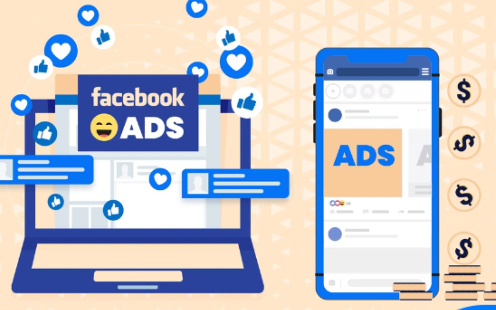 VINHINVOICE provides a Facebook Ads account for ren