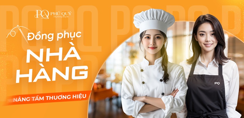 may đồng phục nhà hàng