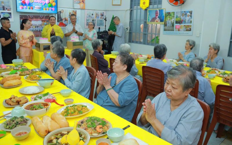 Viện dưỡng lão giá rẻ chùa Diệu Pháp