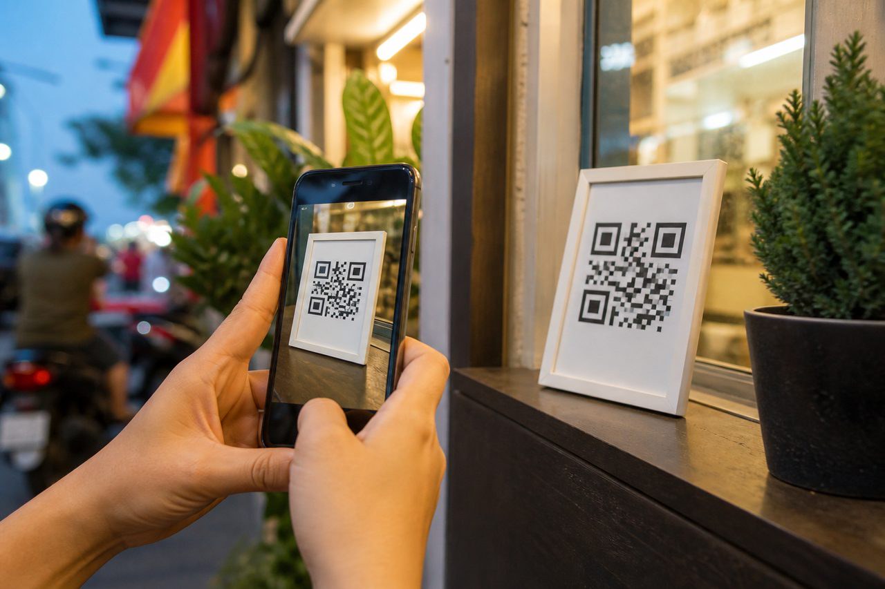 Dữ liệu nào thực sự nằm trong mã QR link